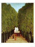 Alleyway in the Park of Saint-Cloud, 1908 Giclee Print by Henri Rousseau