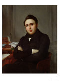 Portrait of Alexandre Auguste Ledru-Rollin, 1838 Giclee Print by Angelique Mongez Portrait of Alexandre Auguste Ledru-Rollin, 1838 Giclee Print by Angelique Mongez