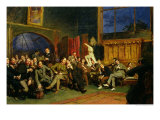 Evening in the Studio with My Students, 1886 Giclee Print by Hubert von Herkomer