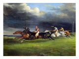 The Epsom Derby, 1821 Giclee Print by Théodore Géricault