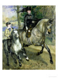 Horsewoman in the Bois de Boulogne, 1873 Giclee Print by Pierre-Auguste Renoir