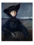 Anna de Noailles Reproduction procédé giclée par Jean Louis Forain