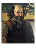 Self Portrait, circa 1873-76 Giclee Print by Paul Cézanne