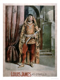 Advertisement for "Louis James as Othello", Giclee Print