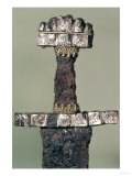 Hilt of a Viking Sword Found at Hedeby, Denmark, 9th Century Giclee Print