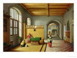 Christ in the House of Martha and Mary Giclee Print by Hendrik Van Steenwyk