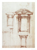 Study for a Window Lámina giclée por Michelangelo Buonarroti Study for a Window Lámina giclée por Michelangelo Buonarroti