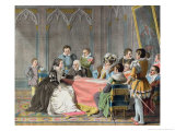 Marguerite de Valois in Front of the Spanish Inquisition, 1787 Giclee Print by Antoine Louis Francois Sergent-marceau Marguerite de Valois in Front of the Spanish Inquisition, 1787 Giclee Print by Antoine Louis Francois Sergent-marceau