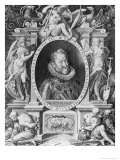 Portrait of Rudolph II Giclee Print by Johannes Hausser Von Ach
