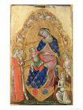 The Marriage of St. Catherine, 1358 Giclee Print by Veneziano Lorenzo The Marriage of St. Catherine, 1358 Giclee Print by Veneziano Lorenzo