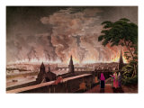 Fire in Moscow, September 1812 Giclee Print by Notoff 