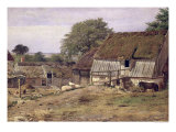 A Farmhouse in Sweden, 1834 Giclee Print by Louis Gurlitt A Farmhouse in Sweden, 1834 Giclee Print by Louis Gurlitt