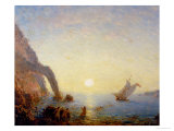 The Call of the Sirens Giclee Print by Felix Ziem