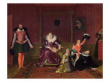 Henri IV King of France and Navarre Playing with His Children and the Ambassador of Spain, 1817 reproduction procédé giclée par Jean-Auguste-Dominique Ingres