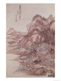 Autumn Mountains Giclee Print by Wang-huei Autumn Mountains Giclee Print by Wang-huei