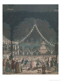 The Bastille Ball reproduction procédé giclée par Jacques Francois Joseph Swebach