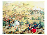 The Battle of Puebla, 5 May 1862 Giclee Print
