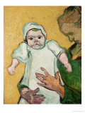 Madame Roulin and Her Baby, November 1888 Giclee Print by Vincent van Gogh