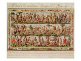 The Principal Peoples of the Americas, circa 1798-99 Giclee Print by Jacques Grasset de Saint-Sauveur