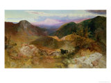 Glen Ogle, Scotland, 1860 Giclée-Druck von John Samuel Raven