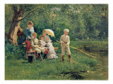 Midday Sun, 1881 Giclee Print by Vladimir Egorovic Makovsky