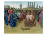 The Supplication of the Heretics in 1210 ジクレープリント - ジーン・フーケ
