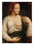 Colombine reproduction procédé giclée par Leonardo da Vinci 