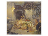 The Champagne Giclee Print by Gaston De La Touche