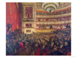 Performance of "Hernani" by Victor Hugo in 1830, circa 1902-03 Giclee Print by Albert Besnard