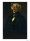 Portrait of Hector Berlioz Formerly Attributed to Honore Daumier Giclee Print by André Gill Portrait of Hector Berlioz Formerly Attributed to Honore Daumier Giclee Print by André Gill