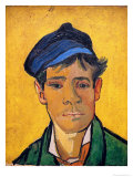 Young Man with a Hat, c.1888 Giclee Print by Vincent van Gogh