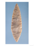 Solutrean "Laurel Leaf" Blade, Found at Volgu, 20000-15000 BC Giclée-Druck von Paleolithic 