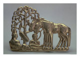 Belt Buckle, from the Siberian Collection of Peter I, 6th-5th Century BC Giclee Print by Scythian 