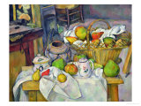 Still Life with Basket, 1888-90 Reproduction procédé giclée par Paul Cézanne