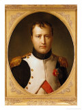 Portrait of Napoleon in Uniform Reproduction procédé giclée par Francois Pascal Simon Baron Gerard