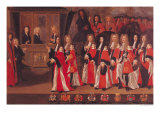 The Entry of Louis of France Duke of Burgundy and Charles Duke of Berry into Toulouse, 1701 Giclee Print by Jean Michel