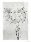 Study for the Adoration of the Shepherds Giclee Print by Leonardo da Vinci 