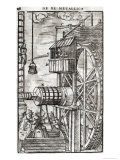 Winch for Getting Water from a Mine Giclee Print Winch for Getting Water from a Mine Giclee Print