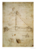 Machine de guerre reproduction procédé giclée par Leonardo da Vinci 
