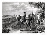 King Frederick II of Prussia Reviewing the Troops in 1778 Giclee Print by Daniel Nikolaus Chodowiecki