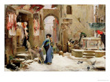 The Wolf of Gubbio, 1877 Giclee Print by Luc-Oliver Merson The Wolf of Gubbio, 1877 Giclee Print by Luc-Oliver Merson