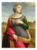 St. Catherine of Alexandria, 1507-8 Reproduction procédé giclée par Raphael 
