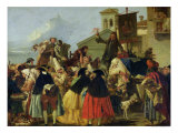 The Tooth Extractor, circa 1754 Giclee Print by Giandomenico Tiepolo