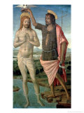The Baptism of Christ, 1486 Giclee Print by Guidoccio Cozzarelli