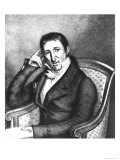 Portrait of Jean Baptiste Count of Villele Giclee Print by Langlume 
