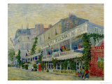 Restaurant de La Sirene at Asnieres, c.1887 Giclée-tryk af Vincent van Gogh