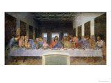 The Last Supper, 1495-97 Reproduction procédé giclée par Leonardo da Vinci 