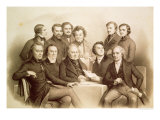 The Provisional Government of 24th February 1848, 1848 Giclee Print by Achille Deveria