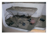 Tomb of a Gaulish Chief Buried with His Chariot and His Chariot Driver Giclee Print by Gaulish 