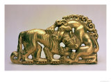Belt Buckle, from the Siberian Collection of Peter I Giclee Print by Scythian 
